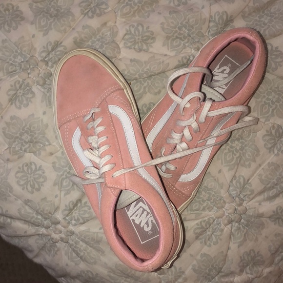 Vans Shoes - pink old school vans